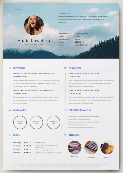 15 EyeCatching Resume Templates That Will Get You Noticed